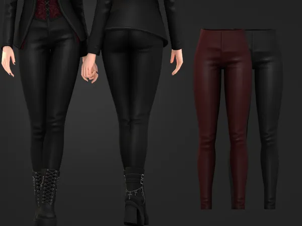 Maxis Match Midnight Manor 2 Leggins by modcollective - The Sims 4 Custom Content