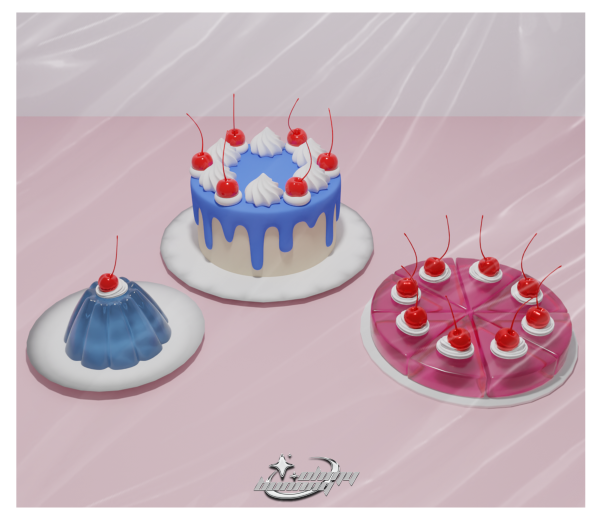 Alpha Angel Dinner Decoration by ohmybunnny2 - The Sims 4 Custom Content