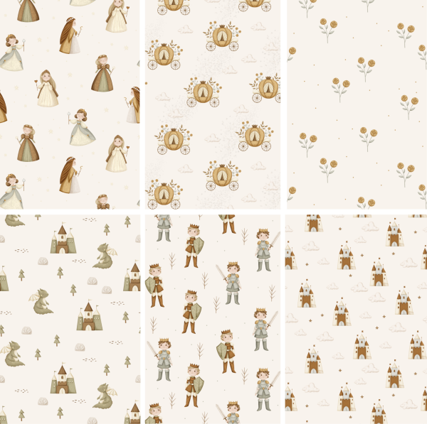 Mix FAIRYTALE COLLECTION: PART 2 9 Wallpaper Prints by simsfinds - The Sims 4 custom content