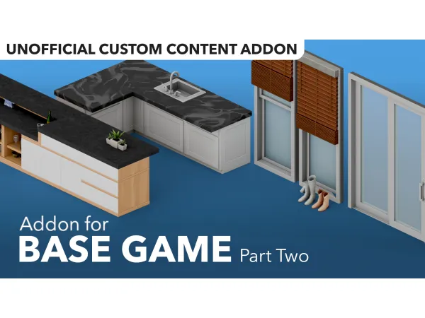 Maxis Match Base Game Addon Part 2 by illogicalsimmer - The Sims 4 Custom Content