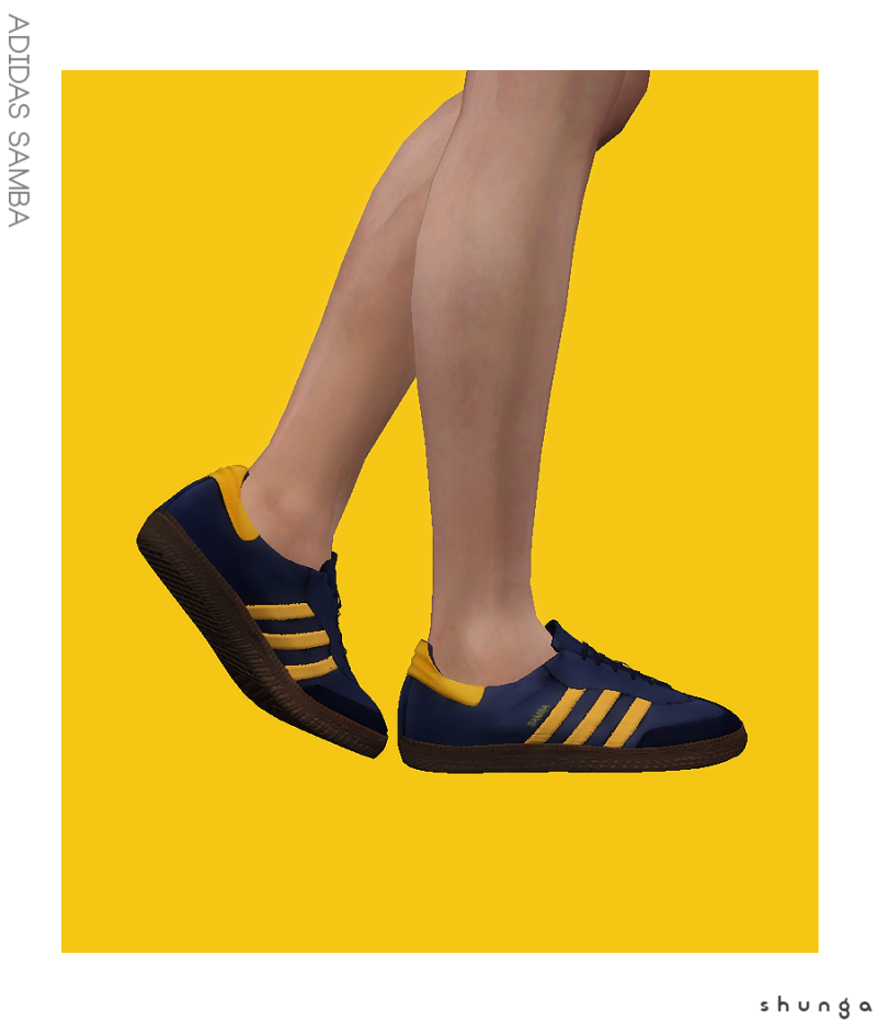 Adidas Samba - Sims 4 CC - SimsFinds