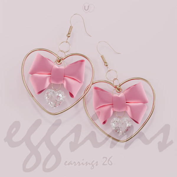 Alpha [EGGSIMS] earrings 26 by simsfinds - The Sims 4 Custom Content