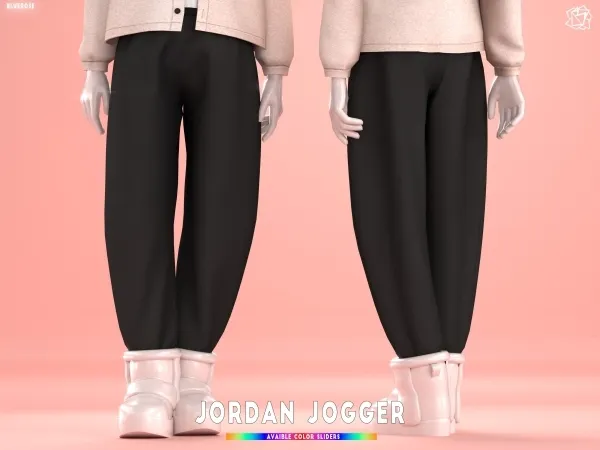 Mix Jordan Jogger Brsims by bluerose-sims - The Sims 4 Custom Content