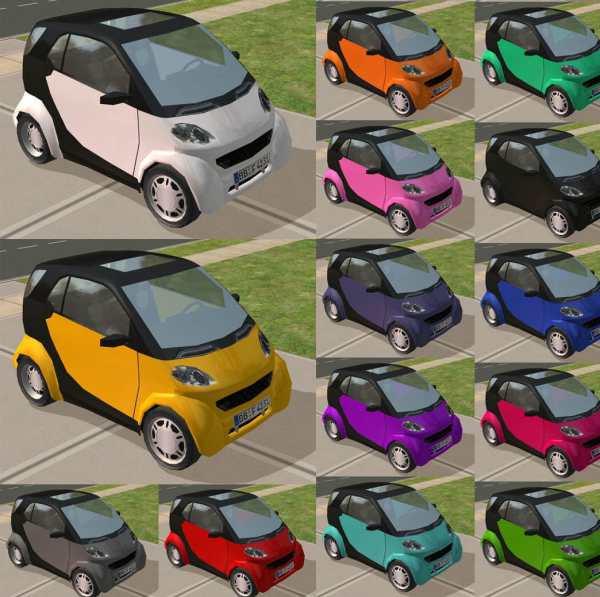 SIMS 2 SMART CAR DOWNLOAD by simsfinds - The Sims 2 Custom Content