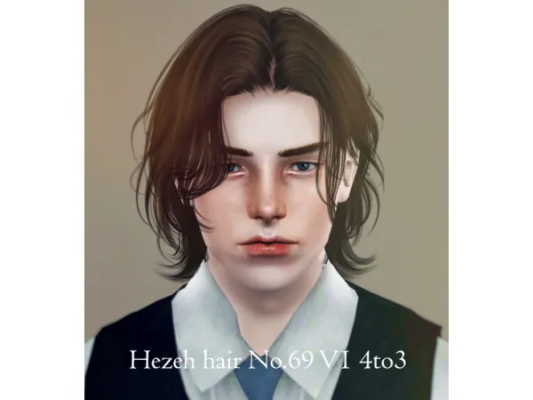 S3 hair by ladybughome - The Sims 3 Custom Content