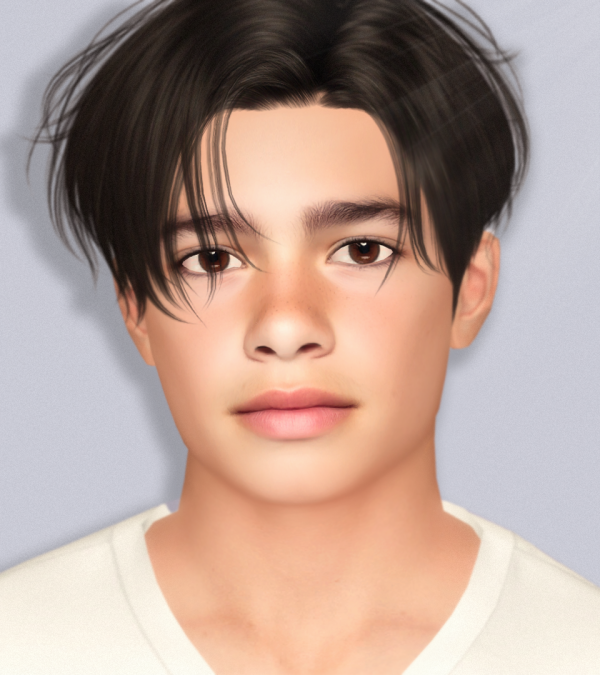 Alpha Teenage Skin Set PART I by simsfinds - The Sims 4 Custom Content