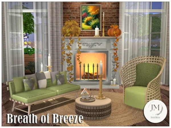 Mix Breath of breeze set by jomsims - The Sims 4 Custom Content