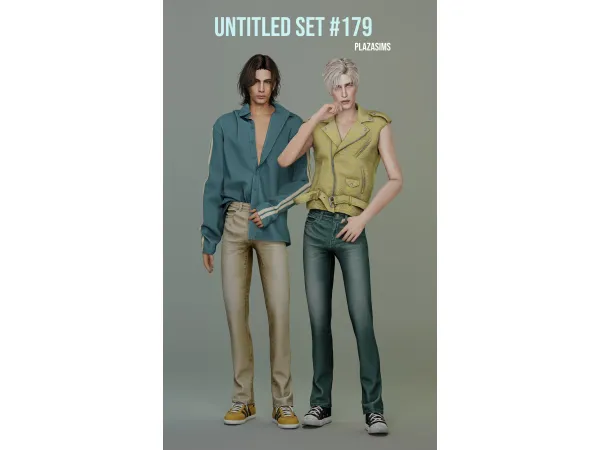 Alpha Untitled set 179 by plazasims - The Sims 4 Custom Content