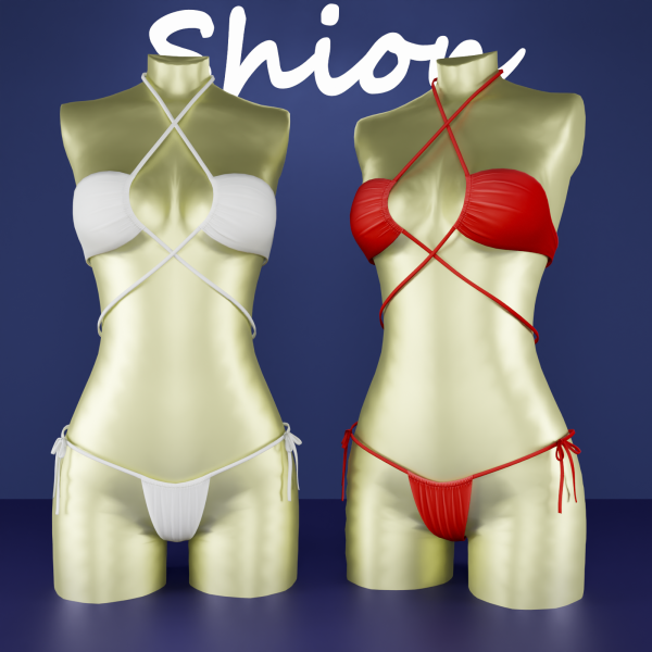 Alpha Shion Glenda Bikini Sets by shion_sims - The Sims 4 custom content