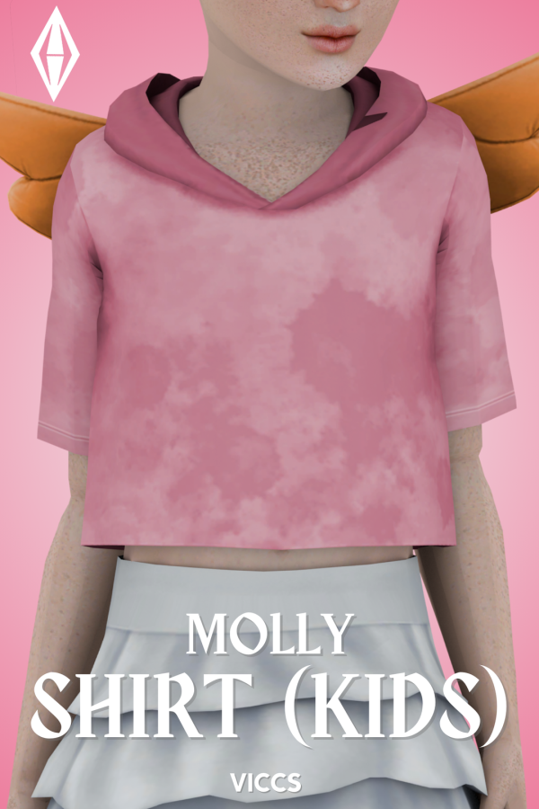 Mix VICCS_ MOLLY SHIRT (KIFD VERSION) by viccs - The Sims 4 custom content