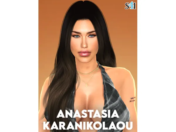 Sims 4 CAS: Anastasia Karanikolaou