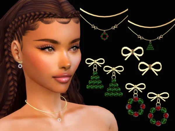 Mix Festive Set - The Sims 4 Custom Content