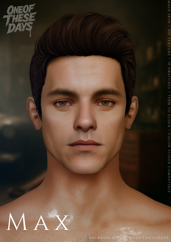 Alpha Max SKIN tray files by oneofthesedays - The Sims 4 Custom Content