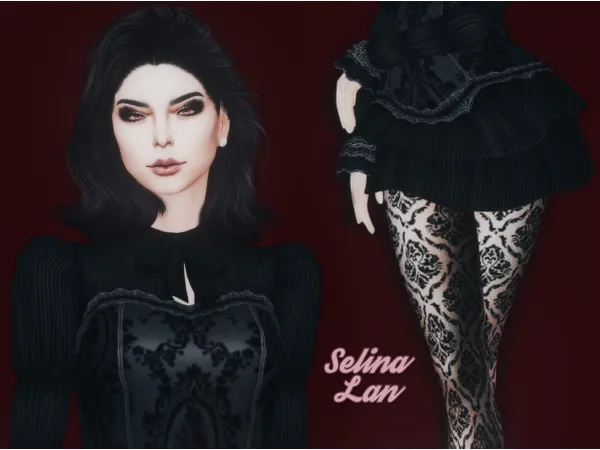 Alpha Mira Morte by simsfinds - The Sims 4 Custom Content