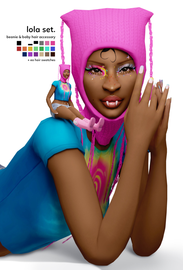 Maxis Match lola set by simsfinds - The Sims 4 Custom Content