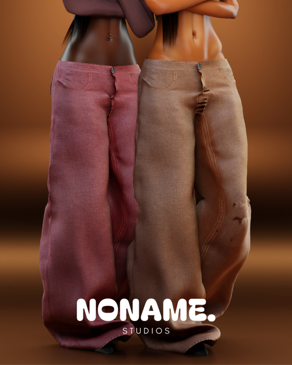Alpha BAGGY PANTS by simsfinds - The Sims 4 Custom Content