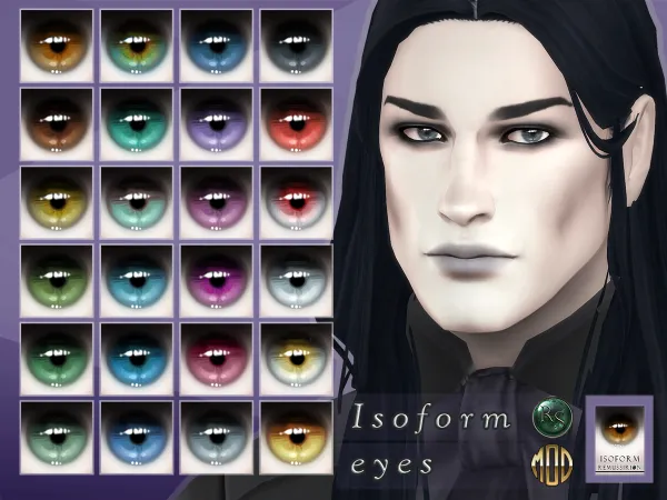 Maxis Match Isoform Eyes (MM) (MidnightManor) - The Sims 4 Custom Content