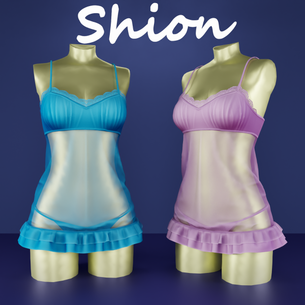 Alpha Shion Chloe Sleepwear by shion_sims - The Sims 4 Custom Content