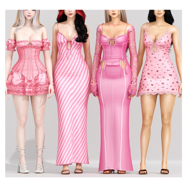 Alpha Serenate Collection by babyetears - The Sims 4 Custom Content