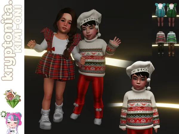 Mix Christmas 01 - The Sims 4 custom content