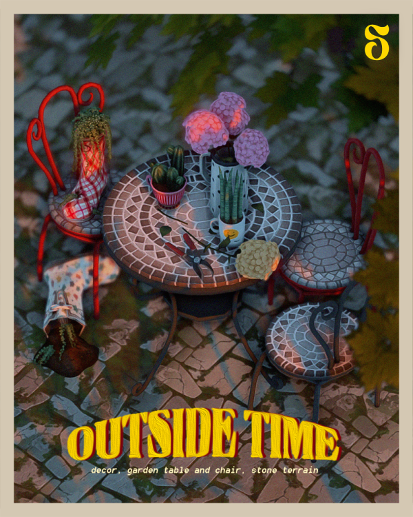 Maxis Match OUTSIDE TIME by simsfinds - The Sims 4 Custom Content