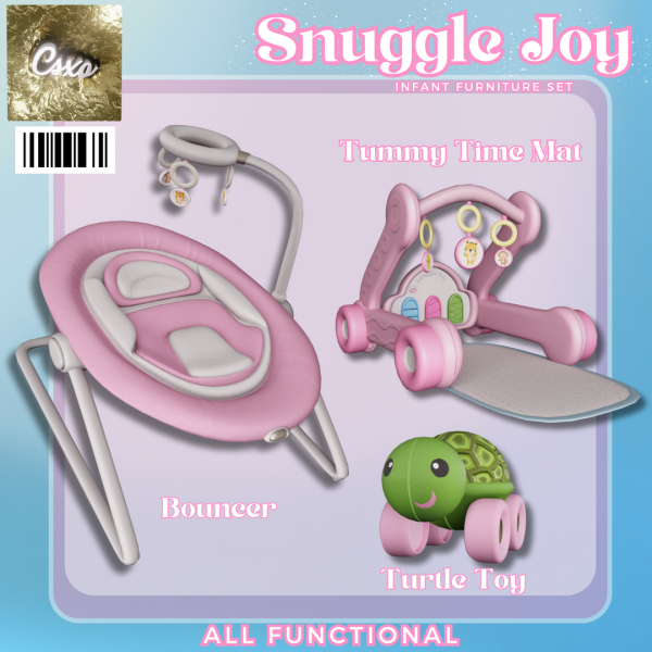 Mix The Snuggle Joy Set by simsfinds - The Sims 4 Custom Content