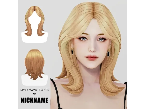 Maxis Match [maxis match] F015 V1 by nickname_sims4 - The Sims 4 Custom Content
