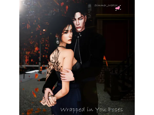 Alpha Wrapped in You - The Sims 4 Custom Content