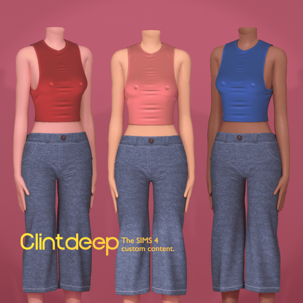 Maxis Match Clintdeep Carolina Outfit by clintdeep - The Sims 4 Custom Content