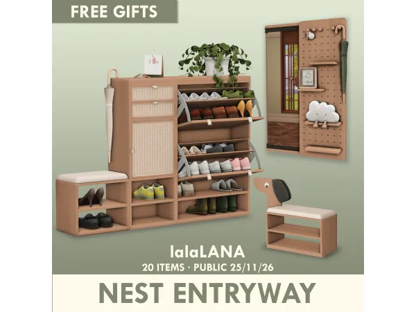 Nest Collection (Entryway PART) by lalalana