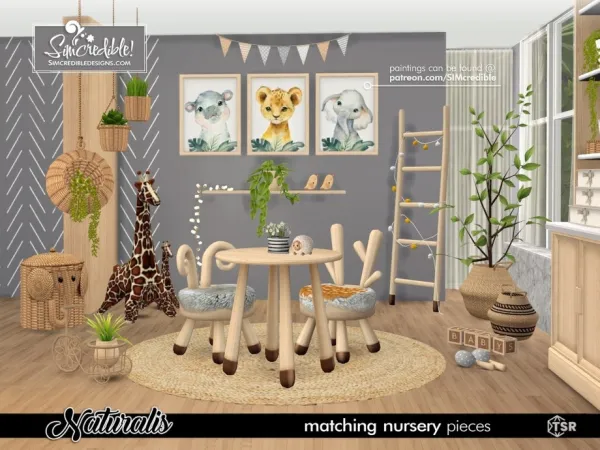 Mix Naturalis Kids plus - The Sims 4 Custom Content