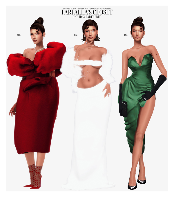 Alpha HOLIDAY PARTY EDIT by simsfinds - The Sims 4 Custom Content