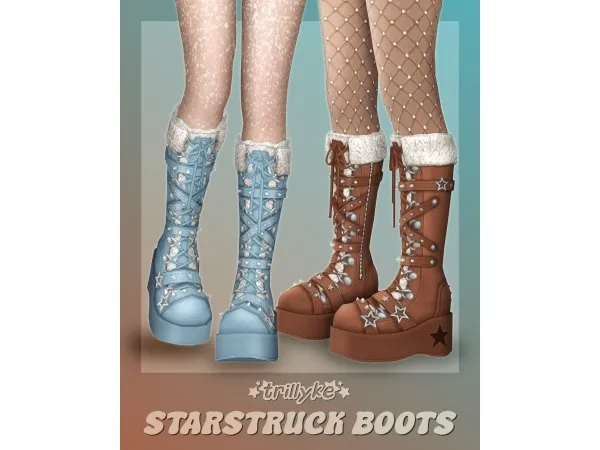 Maxis Match Starstruck Boots by trillyke - The Sims 4 Custom Content