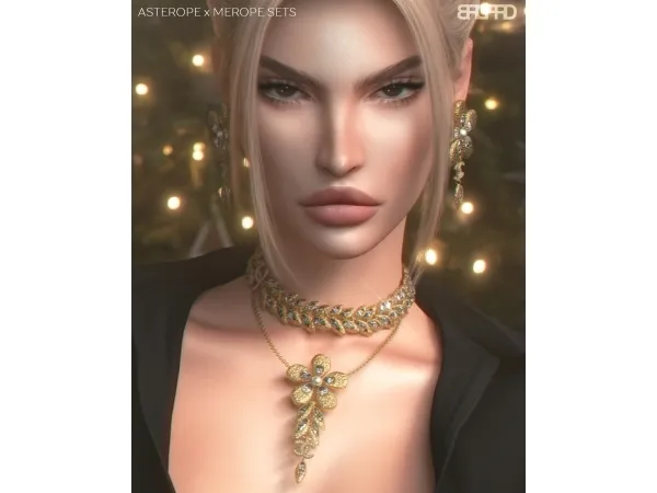 Alpha ASTEROPE x MEROPE SETS by bradfordsims - The Sims 4 Custom Content