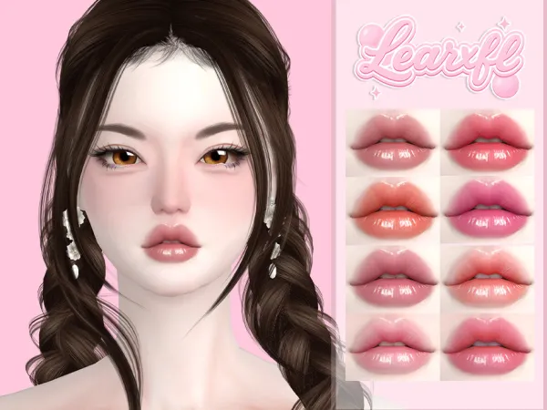 Maxis Match [Learxfl] Jasmina Lipstick by Learxfl - The Sims 4 Custom Content