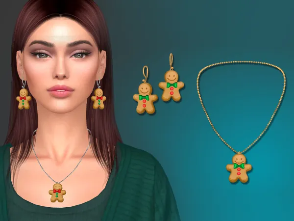 Modco Advent Calendar 1 - Gingerbread jewel set