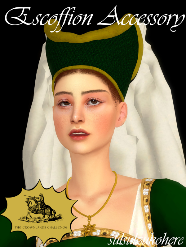 Mix Escoffion Accessory by simsfinds - The Sims 4 Custom Content