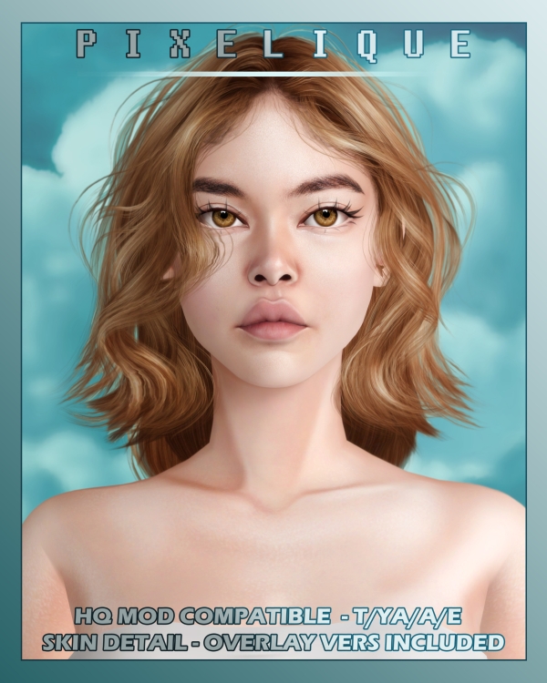 Alpha Luna Skin Eye Contacts by simsfinds - The Sims 4 Custom Content