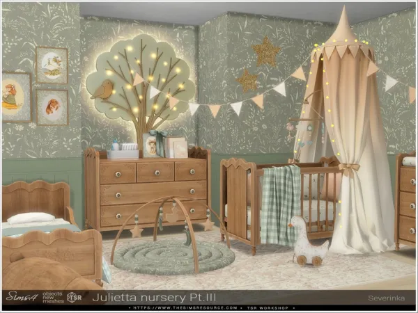 Mix Julietta nursery Pt3 by Severinka_ - The Sims 4 Custom Content