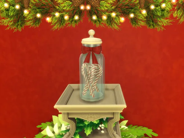 Alpha Modco Advent Calendar Candy Canes - The Sims 4 Custom Content