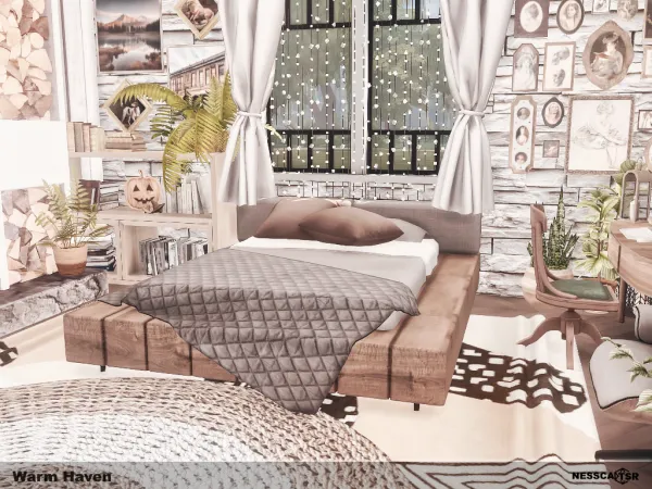 Mix Warm Haven - The Sims 4 Custom Content