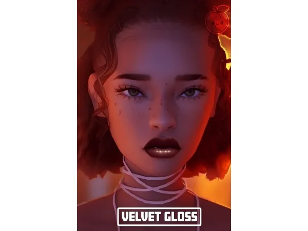 Maxis Match Velvet Gloss by Plumiii - The Sims 4 Custom Content