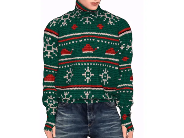 UGLY CHRISTMAS SWEATER RECOLOR by bunnimiow