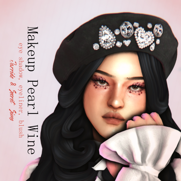 Mix Pearl Wine Yeon Won Han by simsfinds - The Sims 4 Custom Content