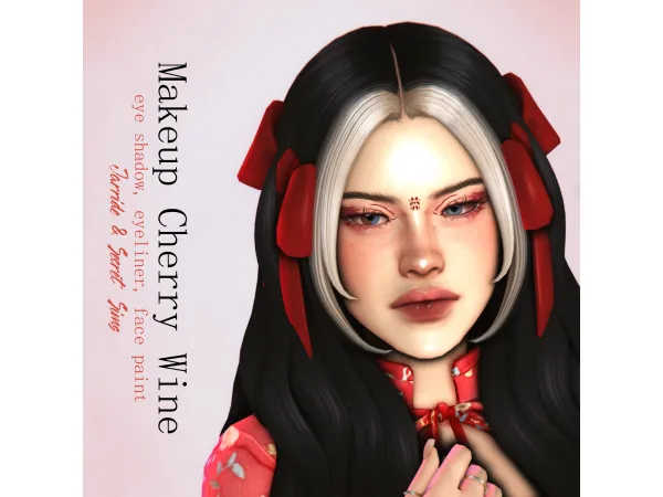 Mix Cherry Wine u2014 Cherilyn Rozario by Jarride - The Sims 4 Custom Content