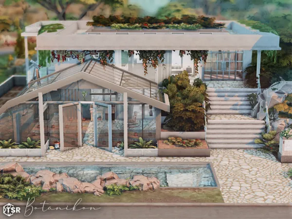 Maxis Match Botanikon l noCC by simzmora - The Sims 4 Custom Content