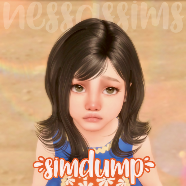 Alpha Mallory Toddler Sim Dump by simsfinds - The Sims 4 Custom Content