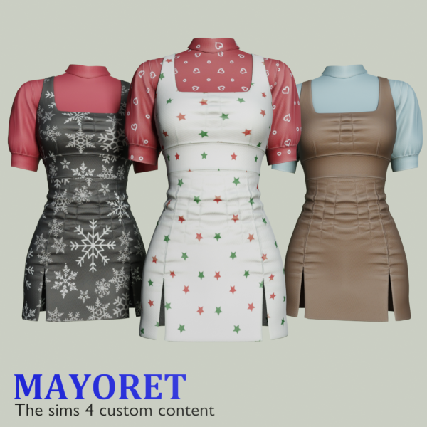 Alpha Mayoret Natalia Suit by mayoret - The Sims 4 Custom Content
