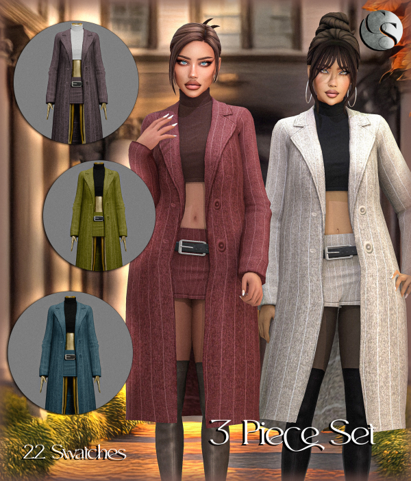 Mix CAMUFLAJE Autum Edit '25 Collection by simsfinds - The Sims 4 Custom Content