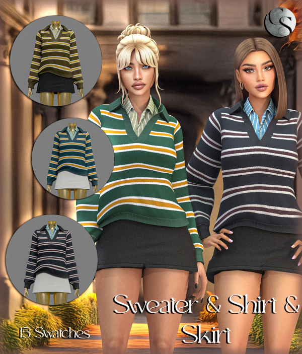 Alpha CAMUFLAJE Autum Edit '25 Collection by simsfinds - The Sims 4 Custom Content